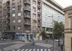 THE CORNER OF DECANSKA ST AND MAKEDONSKA ST